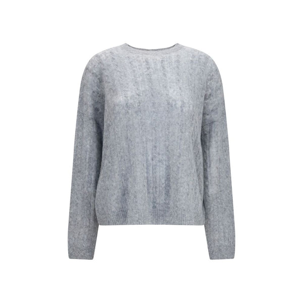 Lisa Yang Gray Cashmere Sweater