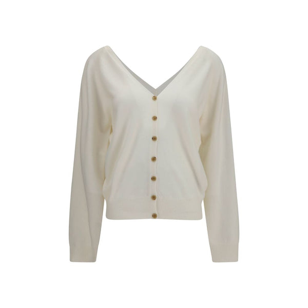 Lisa Yang Beige Cashmere Cardigan