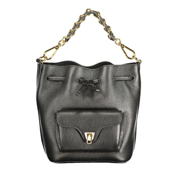 Coccinelle Black Leather Womens Bag