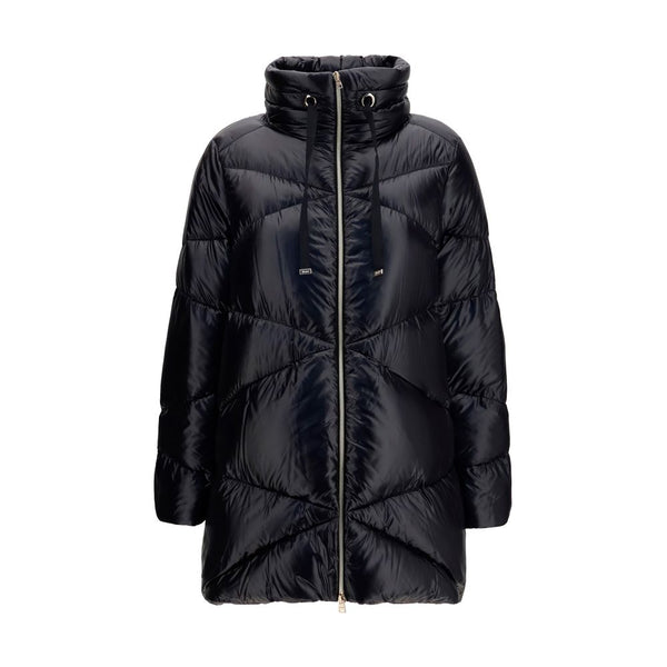 Herno Black Polyamide Full-Length Jacket