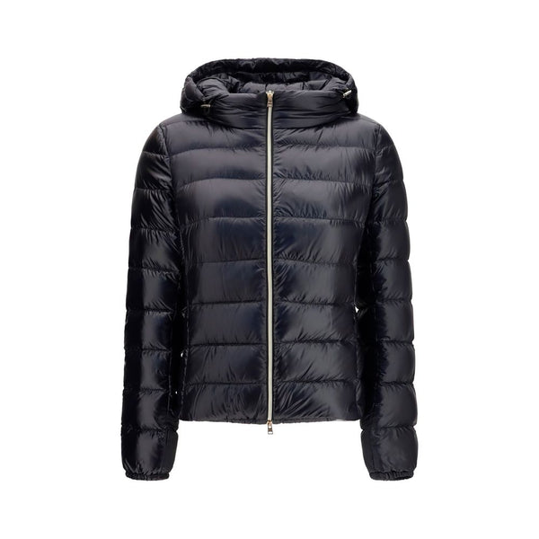 Herno Black Polyamide Full-Length Jacket