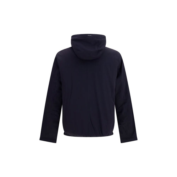 Herno Blue Goose Down Full-Length Jacket