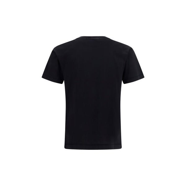 Stone Island Black Cotton T-Shirt