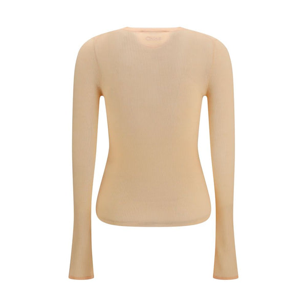 Chloé Orange Wool Oves Aries Sweatshirt