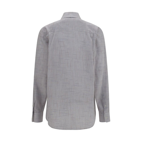 The Row Multicolor Cotton Pattern Shirt