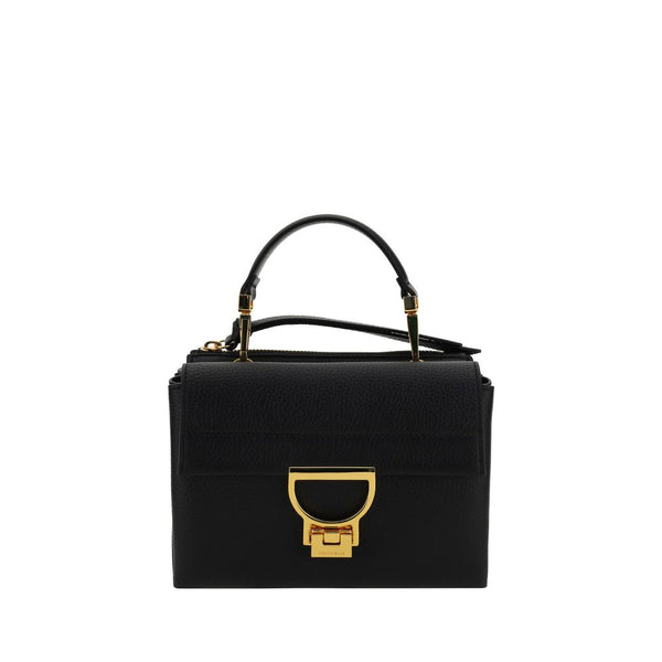 Coccinelle Black Calf Leather Bos Taurus Handbag