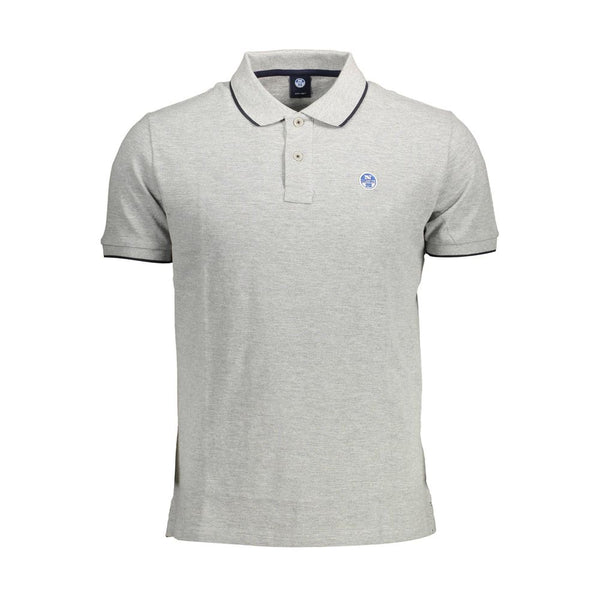 North Sails "Grigio Cotton Men Polo Shirt"
