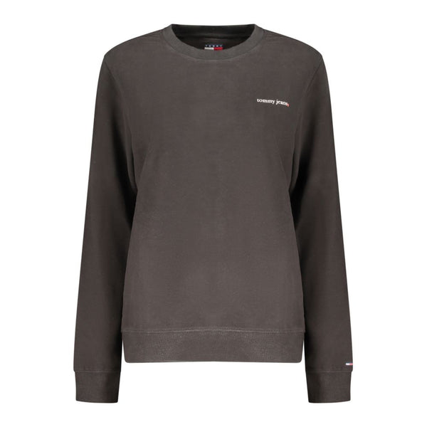 Tommy Hilfiger Black Cotton Women's Sweatshirt