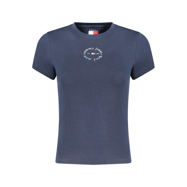 Tommy Hilfiger Blue Cotton Women's T-Shirt