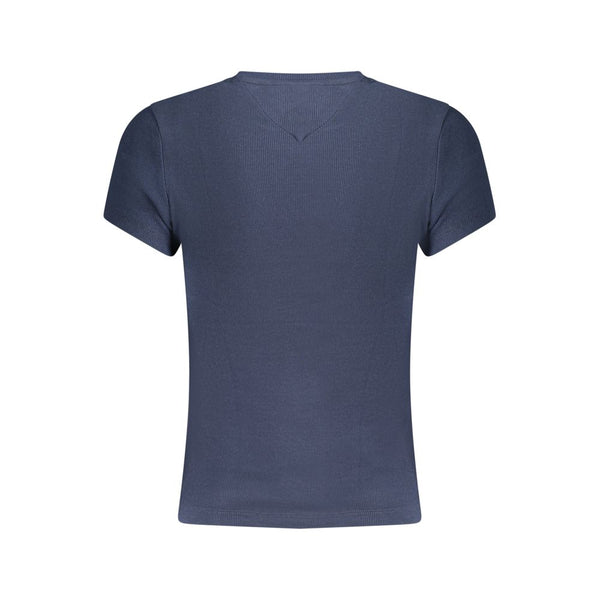 Tommy Hilfiger Blue Cotton Women's T-Shirt