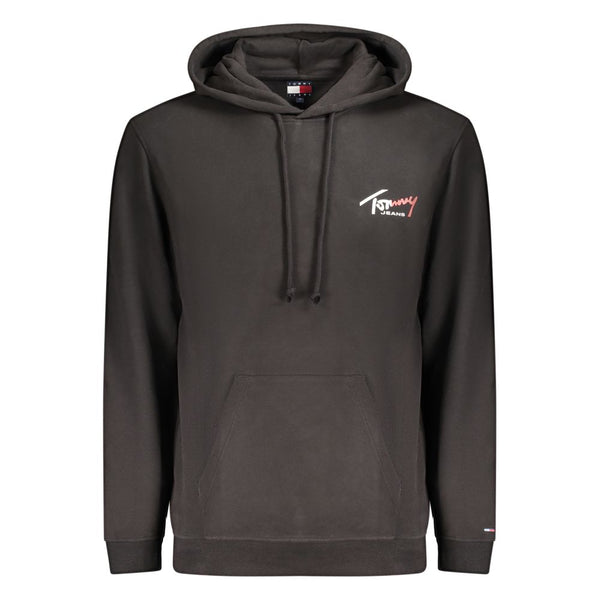 Tommy Hilfiger Black Cotton Men's Sweatshirt