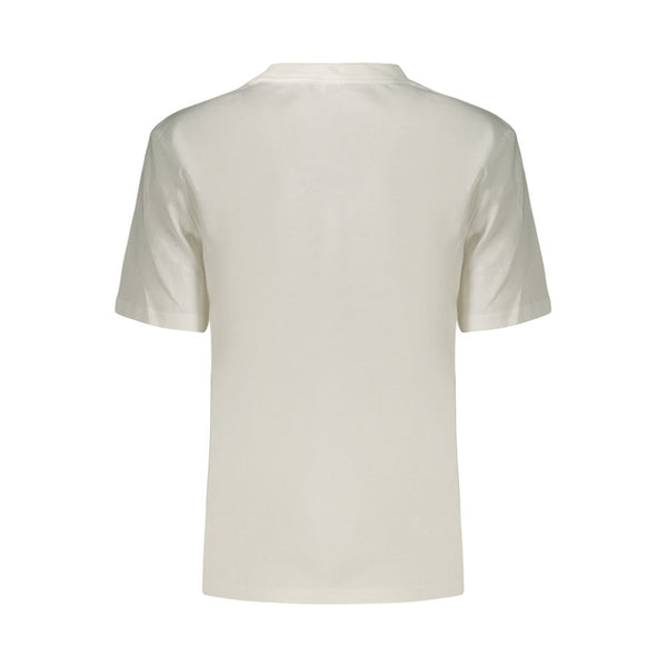 Calvin Klein White Cotton Women's T-Shirt