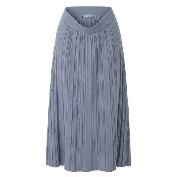 Malo Grey Cotton Women Skirt