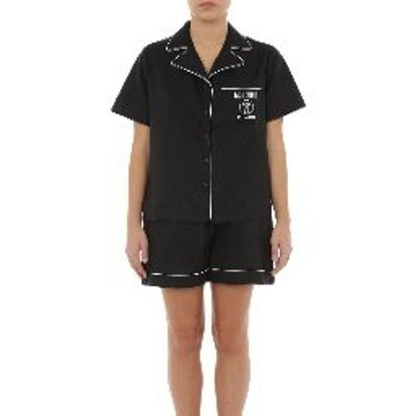 Moschino Pink Viscose Set Sleepwear