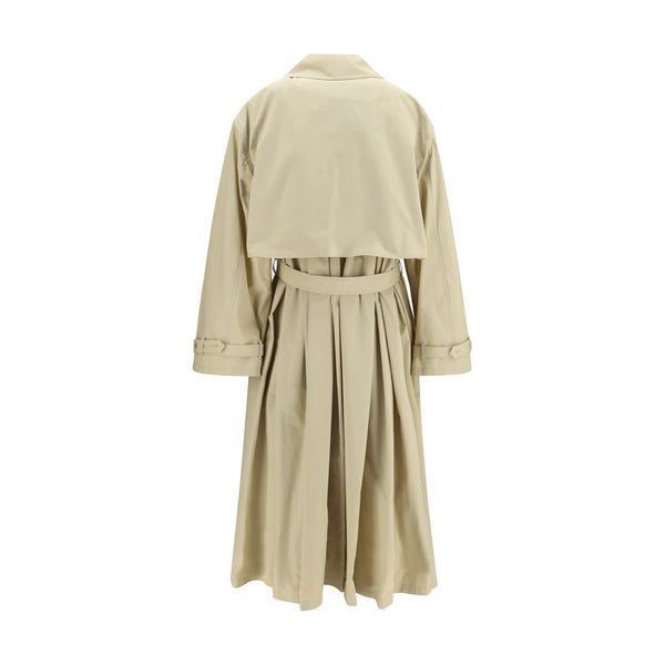 Calvin Klein Beige Cotton Coat