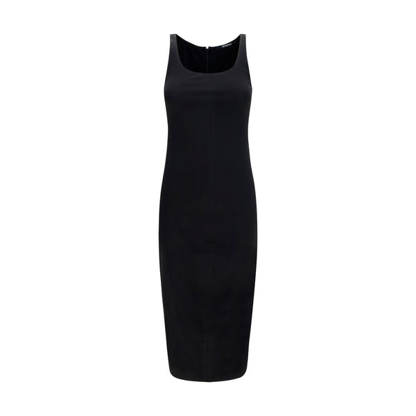 Jacquemus Black Viscose Cocktail Dress