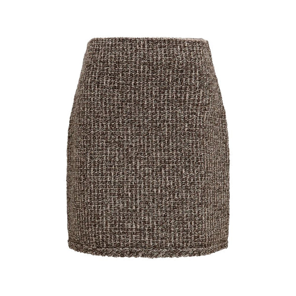 Fabiana Filippi Brown Polyamide Mini Skirt