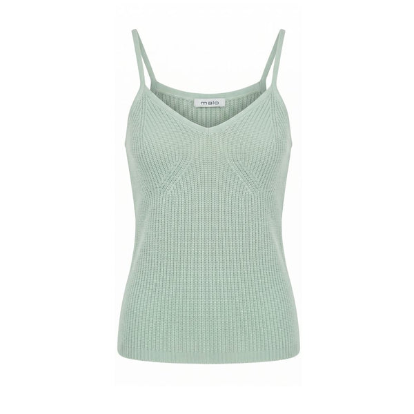 Malo Green Wool Women Tank