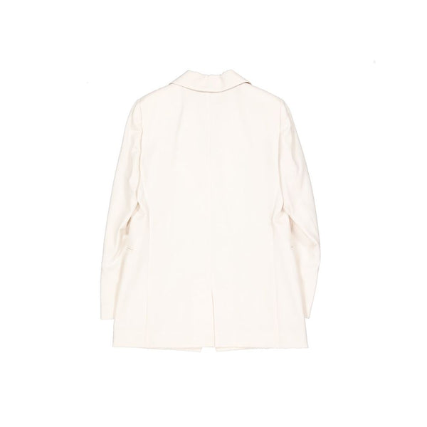 Brunello Cucinelli White Virgin Wool Blazer