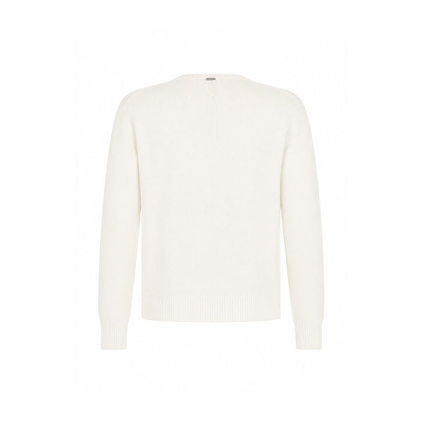 Herno White Cashmere Sweater