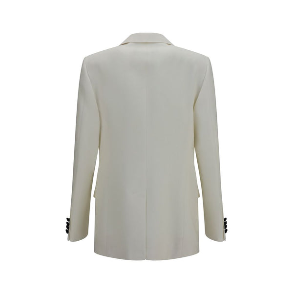 Valentino Garavani White Wool Oves Aries Blazer