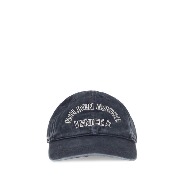 Golden Goose Blue Cotton Cap (Baseball Hat)