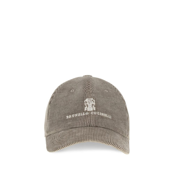 Brunello Cucinelli Beige Cotton Cap (Baseball Hat)