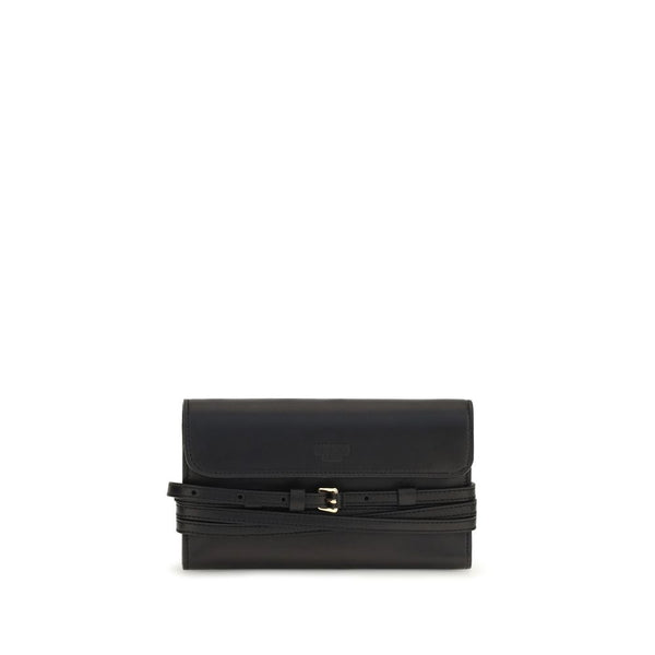 Moschino Black Goatskin Wallet