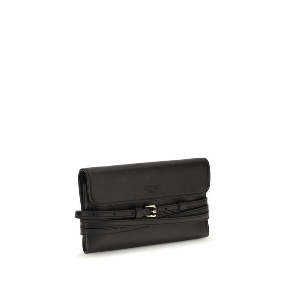 Moschino Black Goatskin Wallet