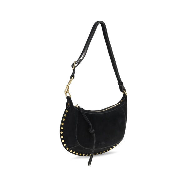 Isabel Marant Black Calf Leather Bos Taurus Shoulder Bag