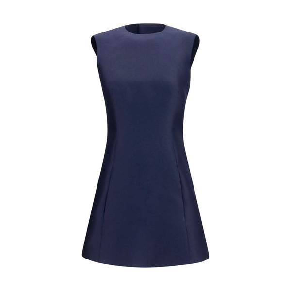 Balenciaga Blue Wool Oves Aries Casual Dress