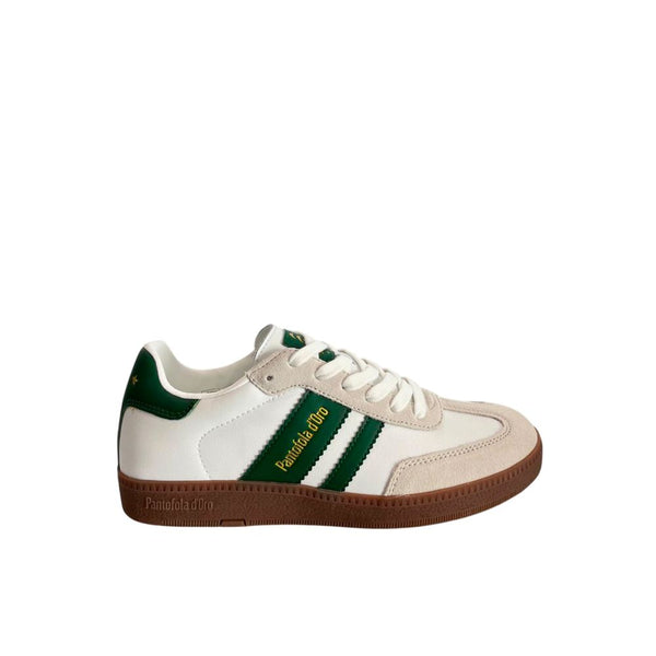 Pantofola D'Oro Green Suede Men Sneakers