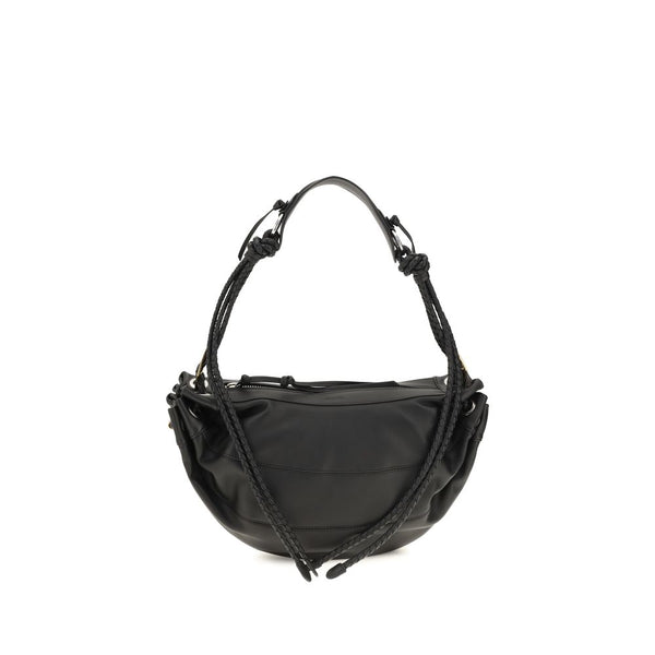 Isabel Marant Black Lamb Ovis Aries Aries Shoulder Bag