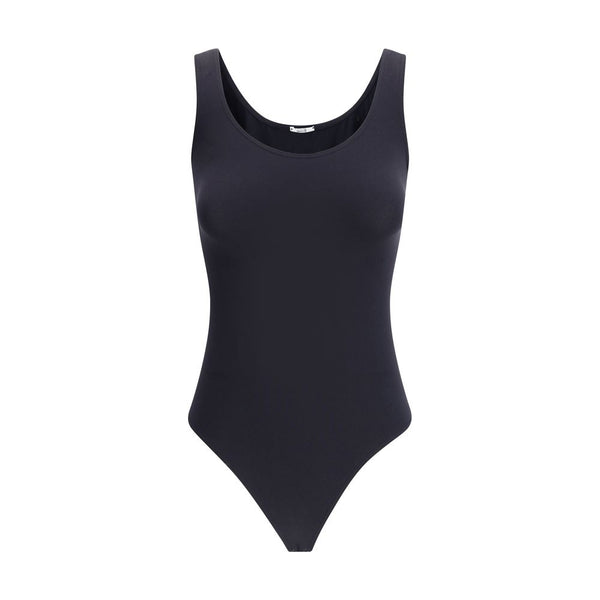 Wolford Black Polyamide Bodysuit
