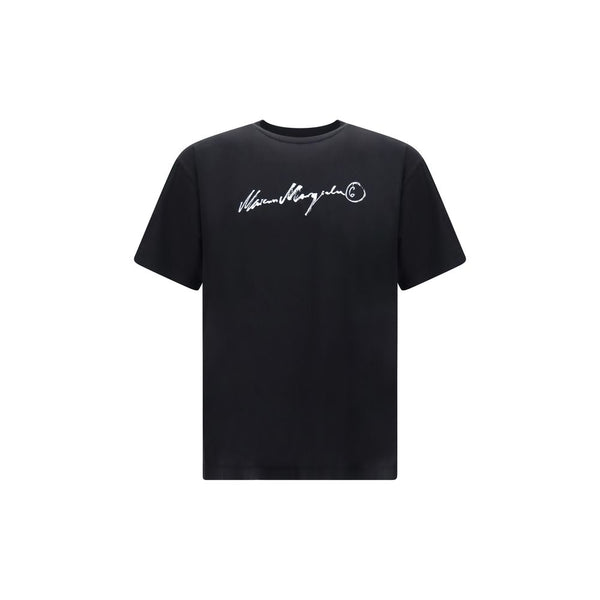 MM6 Black Cotton T-Shirt
