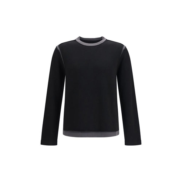 MM6 Black Wool Oves Aries Sweatshirt