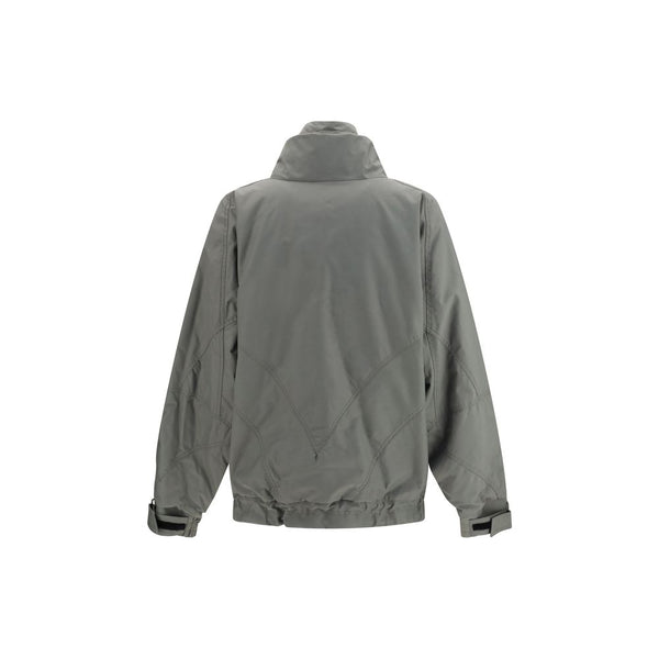 The Attico Gray Cotton Bomber