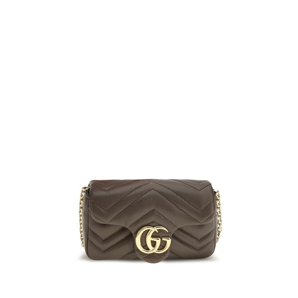 Gucci Brown Calf Leather Bos Taurus Handbag