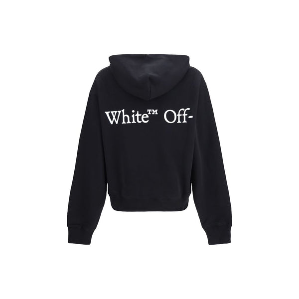 Off-White Black Cotton Sweatshirt
