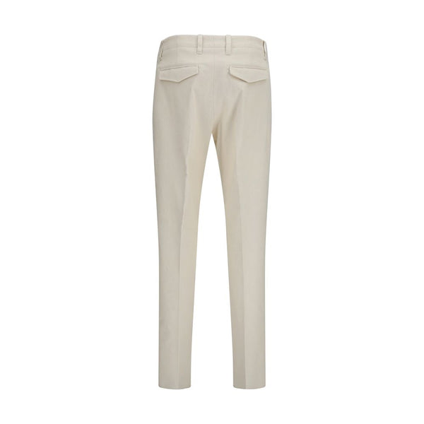 Lardini Beige Viscose Casual Pants