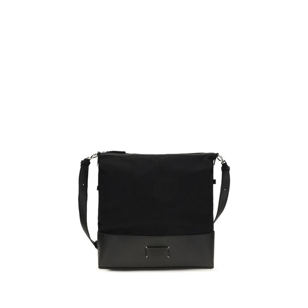 Maison Margiela Black Calf Leather Bos Taurus Shoulder Bag