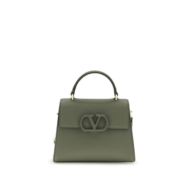 Valentino Garavani Bicolor Calf Leather Bos Taurus Clutch Bag