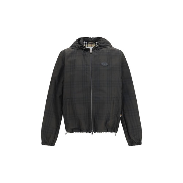 Burberry Brown Cotton Shell Jacket