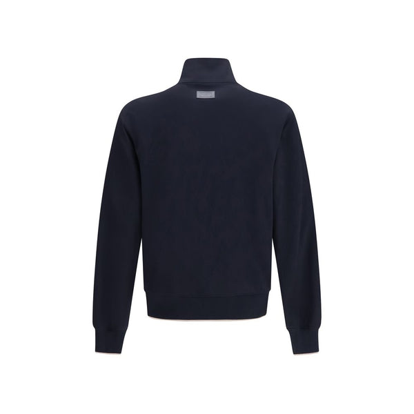Dolce & Gabbana Blue Polyamide Full-Length Jacket