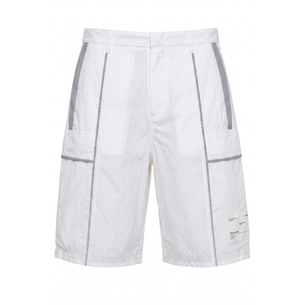 Trussardi Jeans White Polyamide Men Shorts