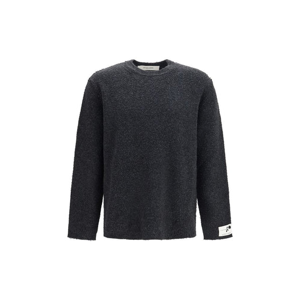 Golden Goose Gray Wool Oves Aries Sweatshirt