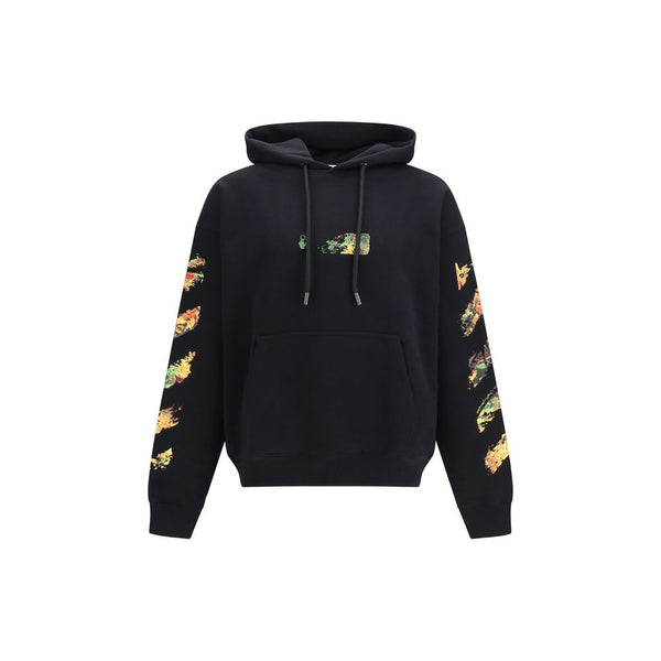 Off-White Black Cotton Sweatshirt