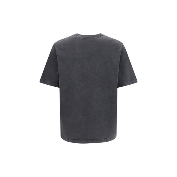 Maison Kitsuné Gray Cotton T-Shirt