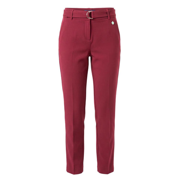 Trussardi Jeans Red Polyester Women Pants