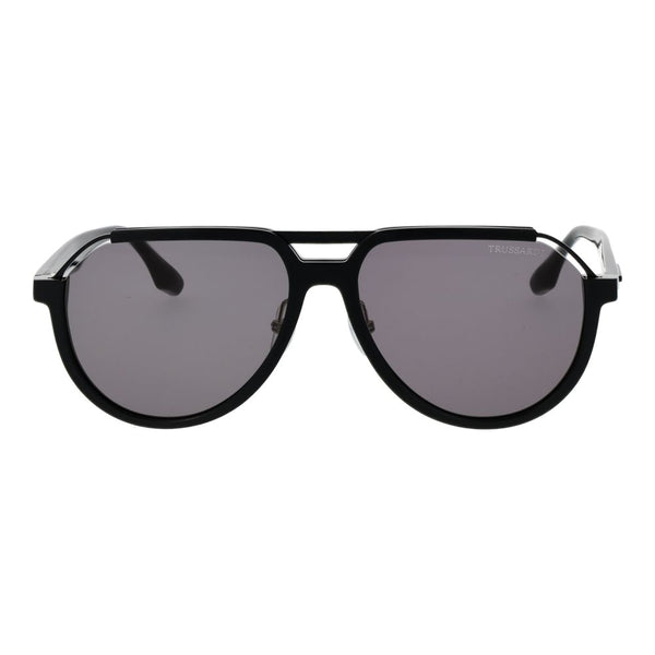 Trussardi Black Acetate Sunglasses